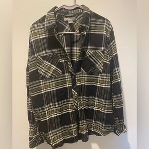 Black Natural Reflections flannel